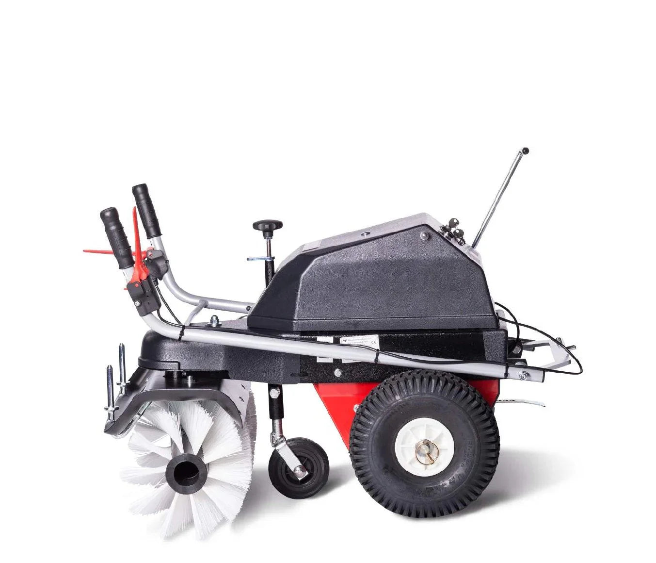 4F Schmutz- und Schneekehrmaschine Limpar Akku 26 mit Winterkehrbürstensatz