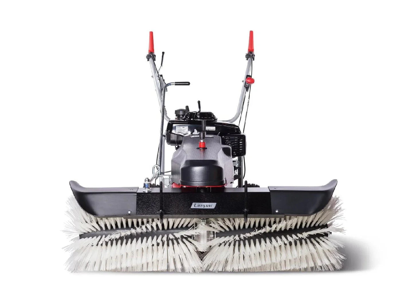 4F Kehrmaschine Limpar 122 B&S mit Winterkehrbürstensatz