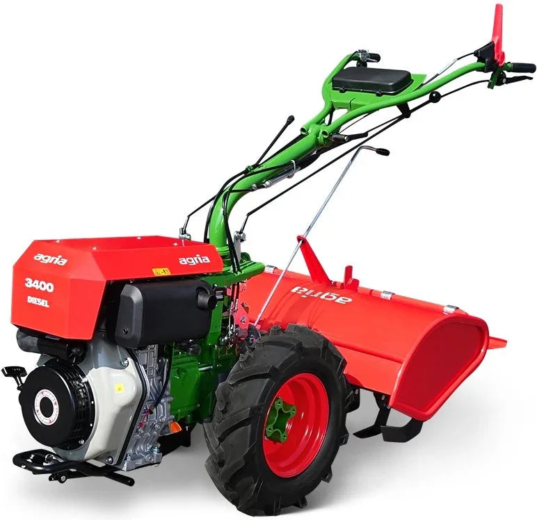 Agria Einachsschlepper 3400 Diesel E-Start Schnellgang (Grundgerät) ohne Bereifung