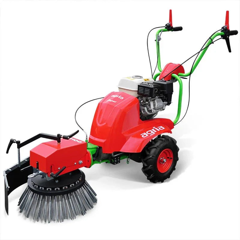 Agria Wildkrautbürste 8100 - ohne Bereifung und Lenker-Bürstenverstellung