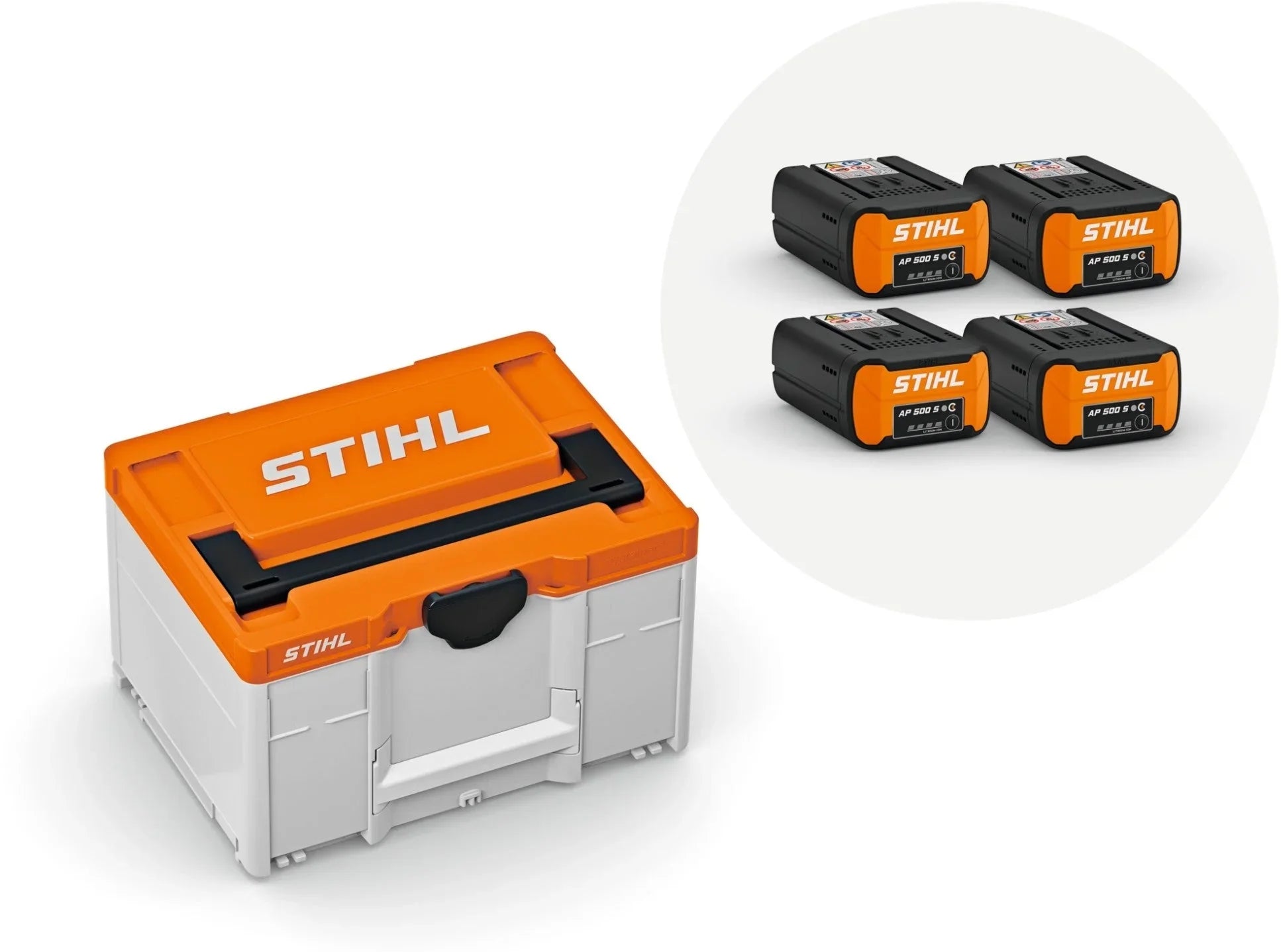 STIHL Akku-Set Power Box 4 mit 4x AP 500 S