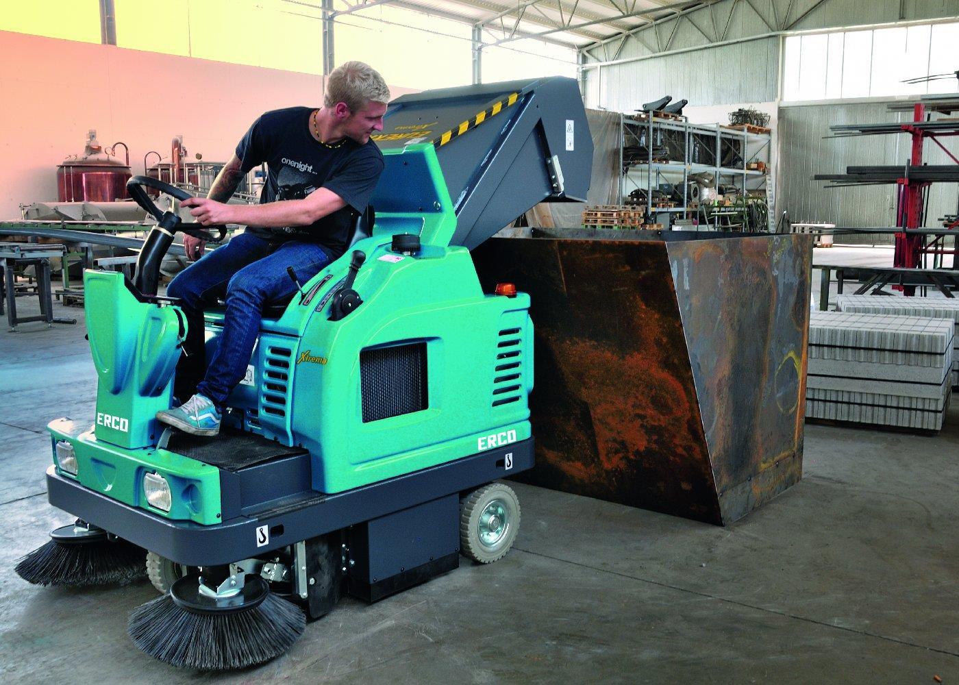 ERCO Aufsitzkehsaugrmaschine ER-AKM-XT-DK