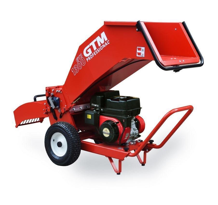 GTM Professional Benzin-Häcksler GTS1300CMTO - mit drehbarem Auswurf