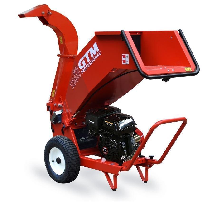GTM Professional Benzin-Häcksler GTS1300G-ETO - mit E-Start und drehbarem Auswurf