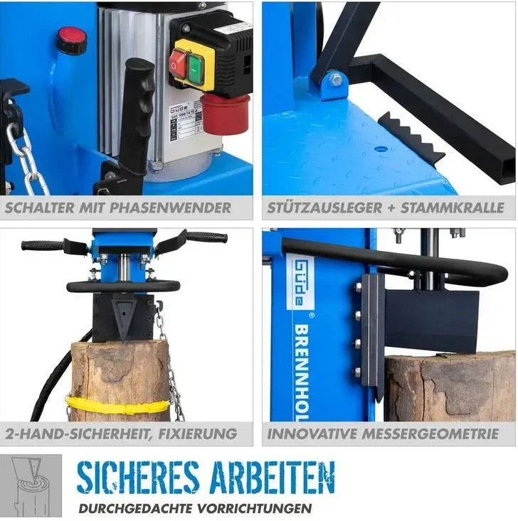 Güde Holzspalter GHS 1000/14TE-A