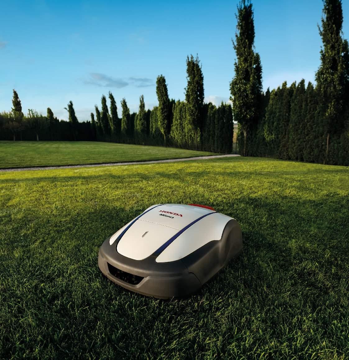 Honda Mähroboter Miimo HRM 4000 live Set Akku-Trimmer inkl. Trimmer, Akku und Ladegerät