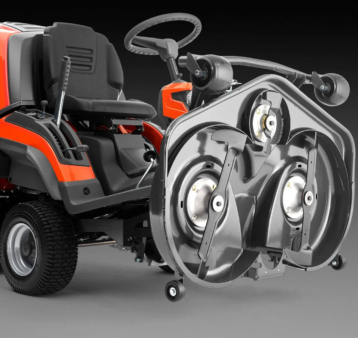 Husqvarna Profi Allrad-Frontmäher RC 320Ts AWD - Grundgerät ohne Mähdeck