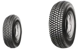 Iseki Rasenräder vorn 212 / 80 D15, hinten 355 / 80 D15 passend für TLE 3410