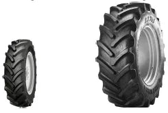 Iseki AS-Räder breit vorn 240 / 70 R16, hinten 320 / 70 R 24 passend für TLE 3410