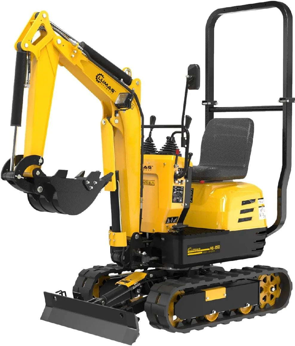 Lumag Mini-Bagger mit Benzinmotor MB850 Mini-Bagger mit Benzinmotor inkl. Schaufel