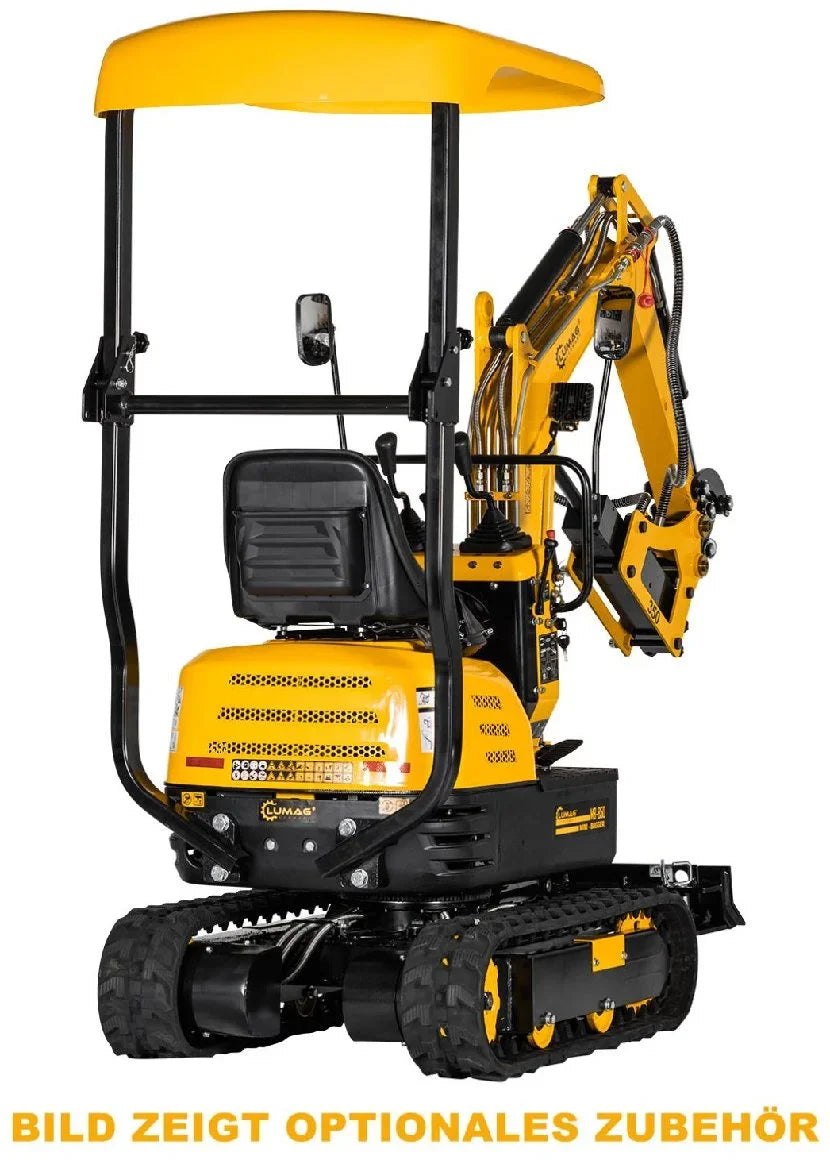 Lumag Mini-Bagger mit Benzinmotor MB850 Mini-Bagger mit Benzinmotor inkl. Schaufel