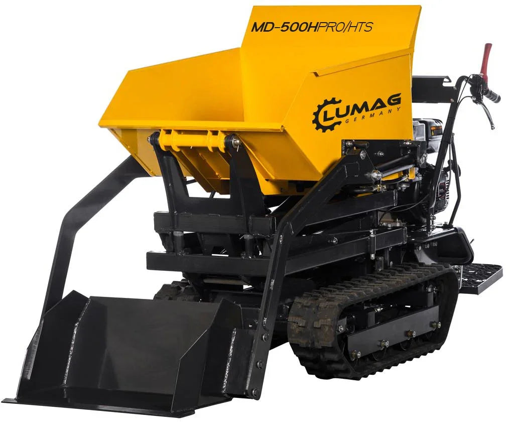 Lumag Hydr. Benzin-Raupendumper (High-Tip-Funktion) MD 500H PROHTS (mit Schaufel)