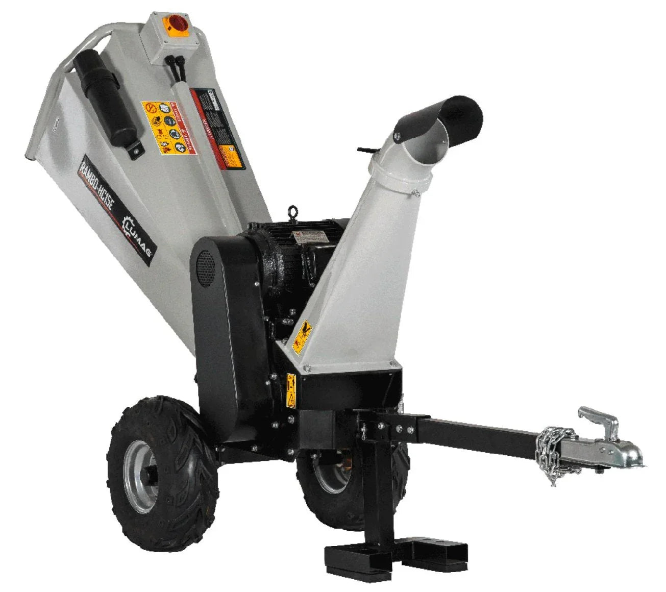 Lumag Häcksler mit Elektromotor RAMBO HC 15E - Trommelhäcksler 400 Volt