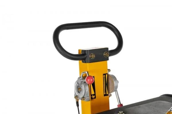 Lumag Benzin-Rüttelplatte RP 300 HPCA inkl. Gummimatte und Fahrwerk