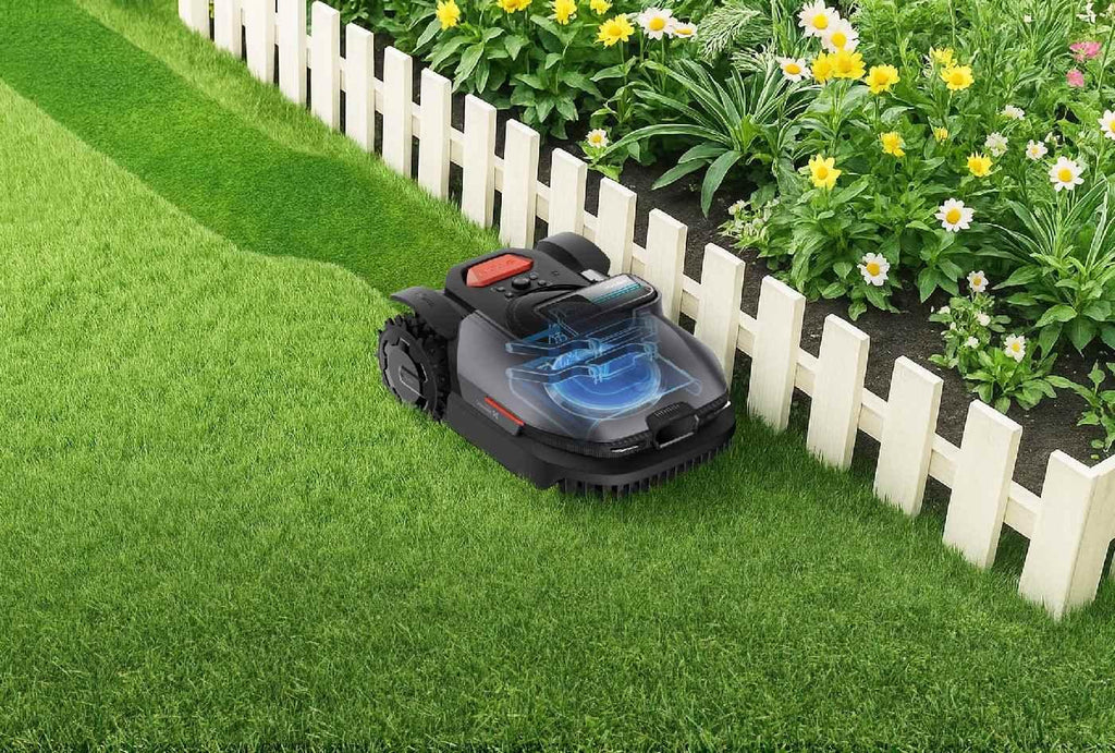Nexlawn Mähroboter ohne Begrenzungskabel Vidar 1600 - für große Rasenflächen