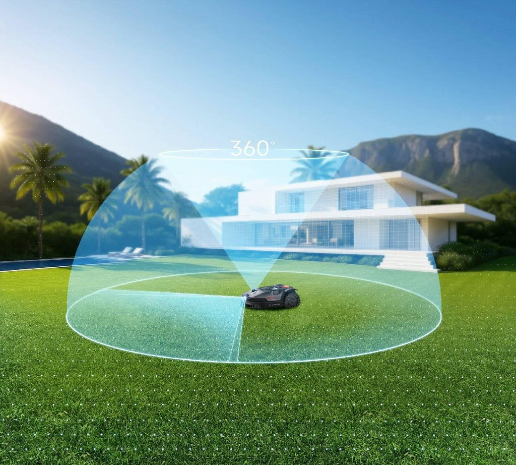 Nexlawn Mähroboter ohne Begrenzungskabel Vidar 1600 - für große Rasenflächen