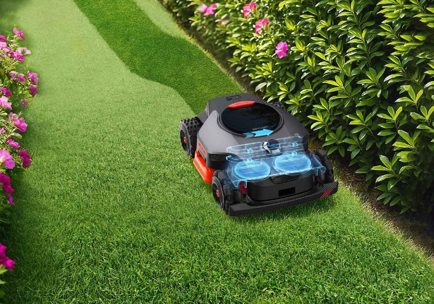 Nexlawn Mähroboter ohne Begrenzungskabel Vidar 3000 AWD - für sehr große Rasenflächen