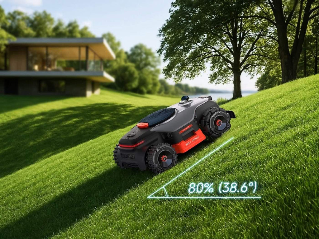 Nexlawn Mähroboter ohne Begrenzungskabel Vidar 3000 AWD - für sehr große Rasenflächen