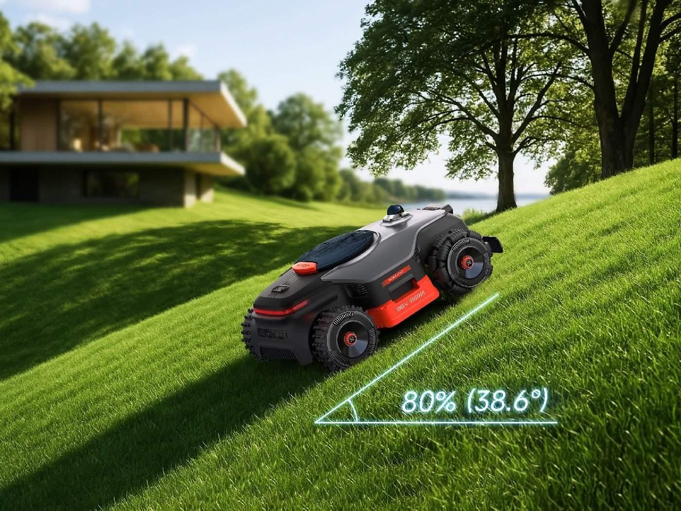 Nexlawn Mähroboter ohne Begrenzungskabel Vidar 3000 AWD - für sehr große Rasenflächen