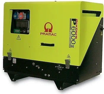 Pramac Diesel-Schallschutz-Stromerzeuger P 6000S - PF602TY4002 Iso/Großtank/Leise