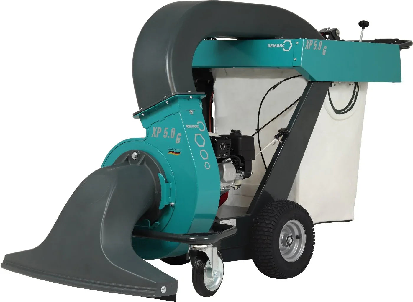 Remarc Laub- und Abfallsauger LS XP 5.0 G - mit Fangsack-Schnellentleerung und Antrieb