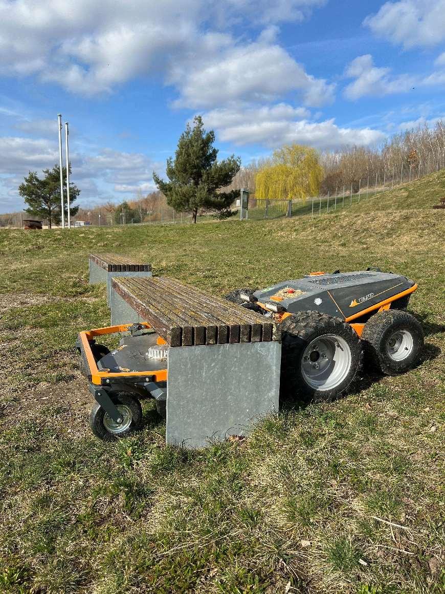 Raymo Grundmaschine ohne Mähwerk Torpedo Ferngesteuerter Elektro-Geräteträger