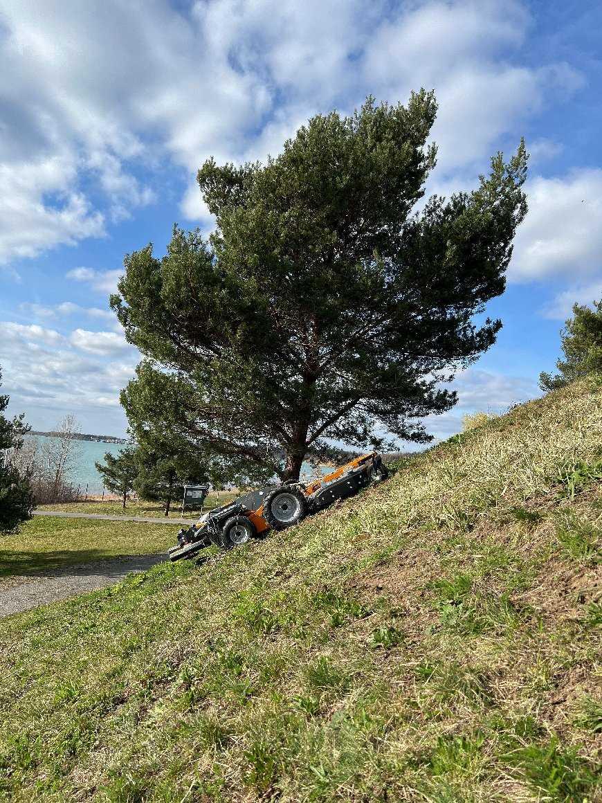 Raymo Grundmaschine ohne Mähwerk Torpedo Ferngesteuerter Elektro-Geräteträger