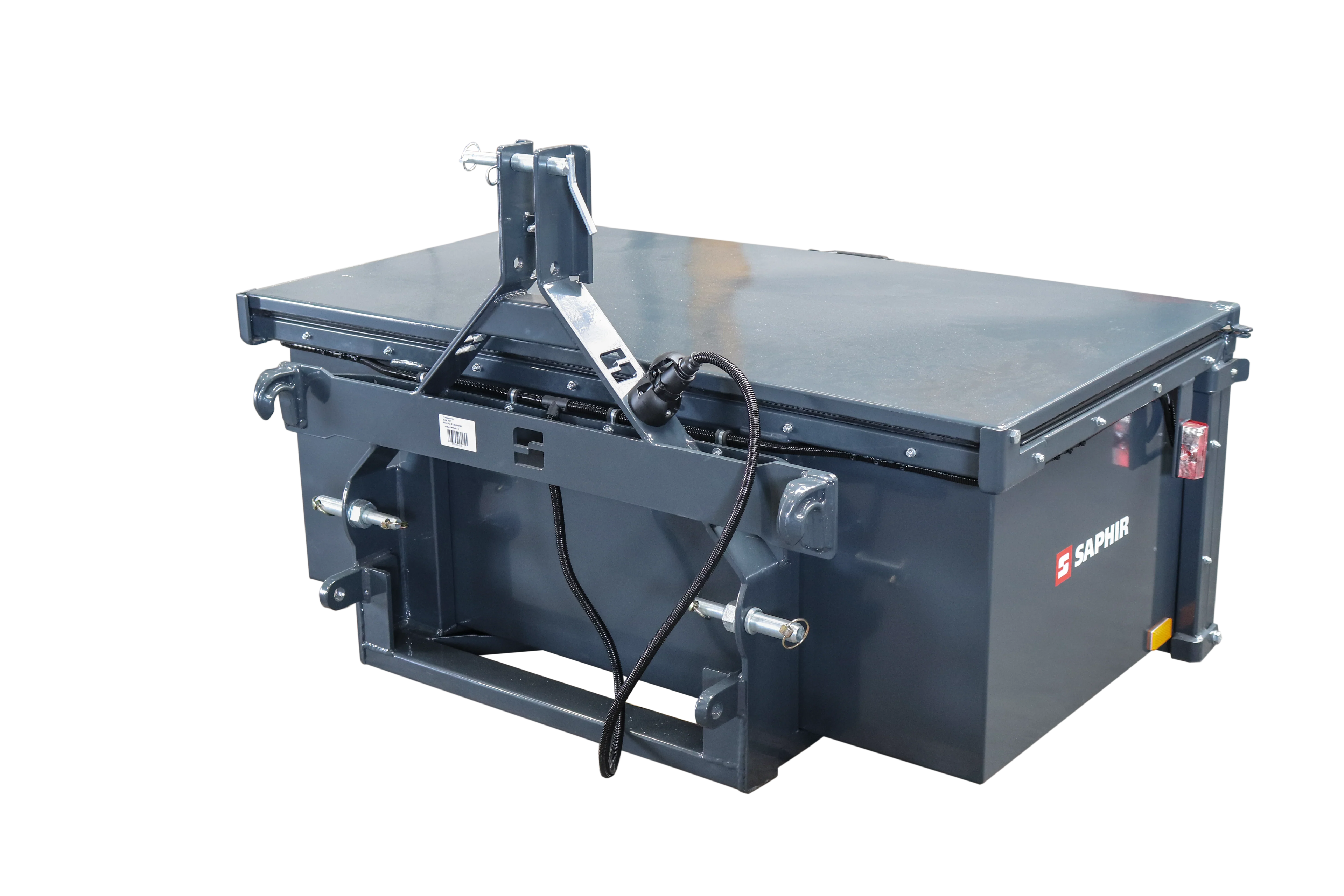 SAPHIR Transportbox TB 141 - Euro- und Dreipunktaufnahme, Spritzwassergeschützt