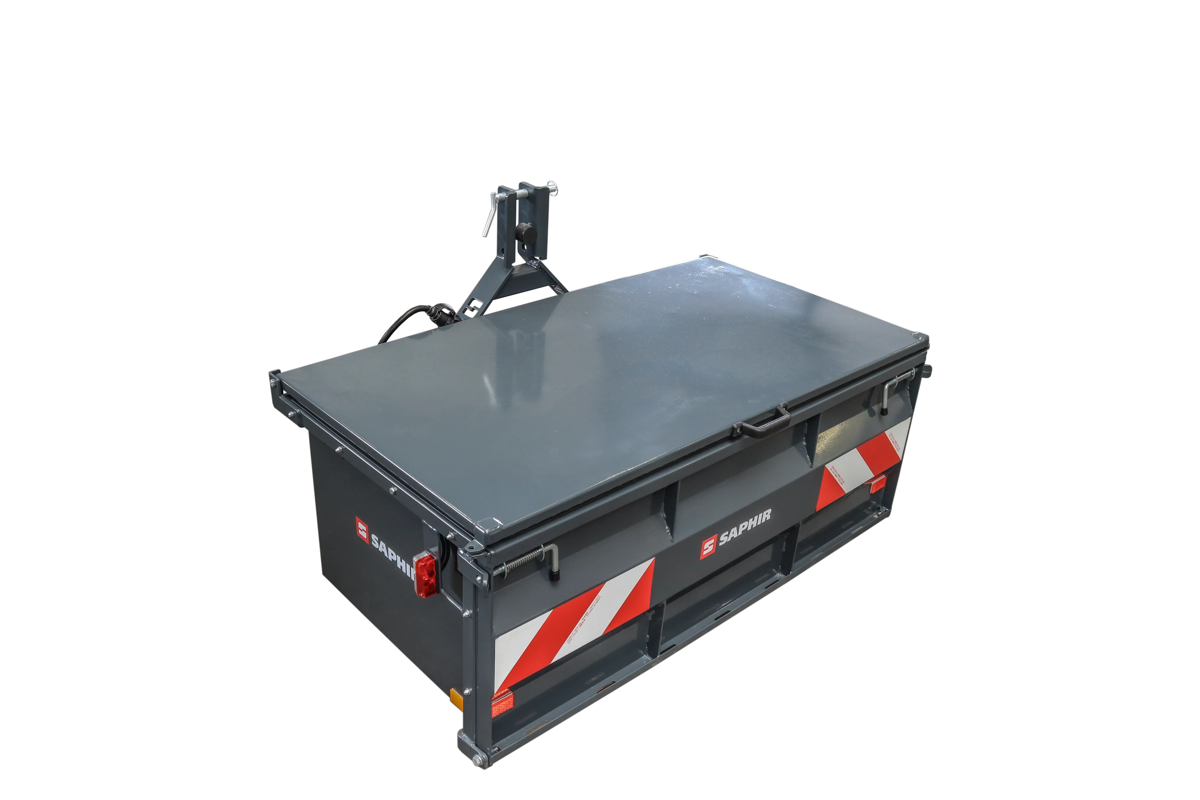 SAPHIR Transportbox TB 141 - Euro- und Dreipunktaufnahme, Spritzwassergeschützt