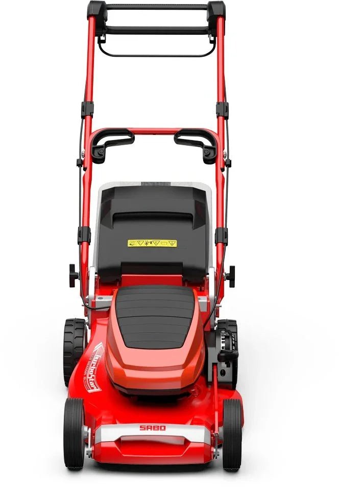 Sabo Akku-Rasenmäher 47-Accu VARIO mit 3 x 4 Ah Akku und Schnellladegerät