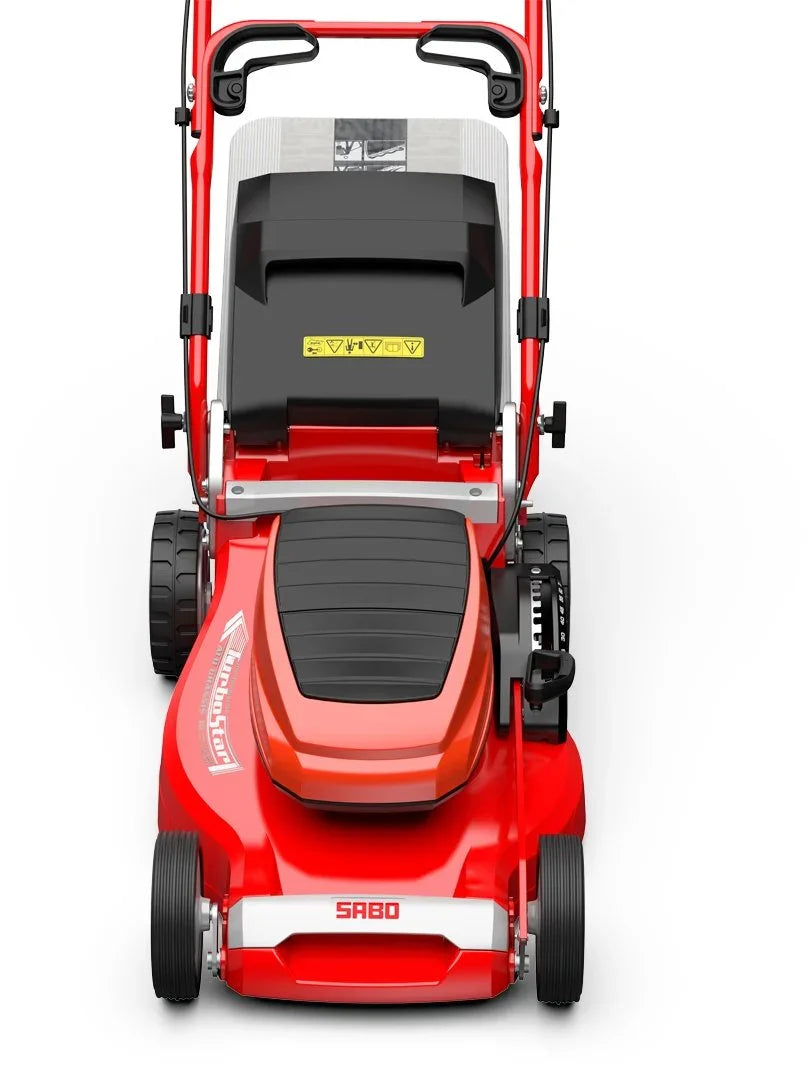 Sabo Akku-Rasenmäher 47-Accu VARIO mit 3 x 4 Ah Akku und Schnellladegerät