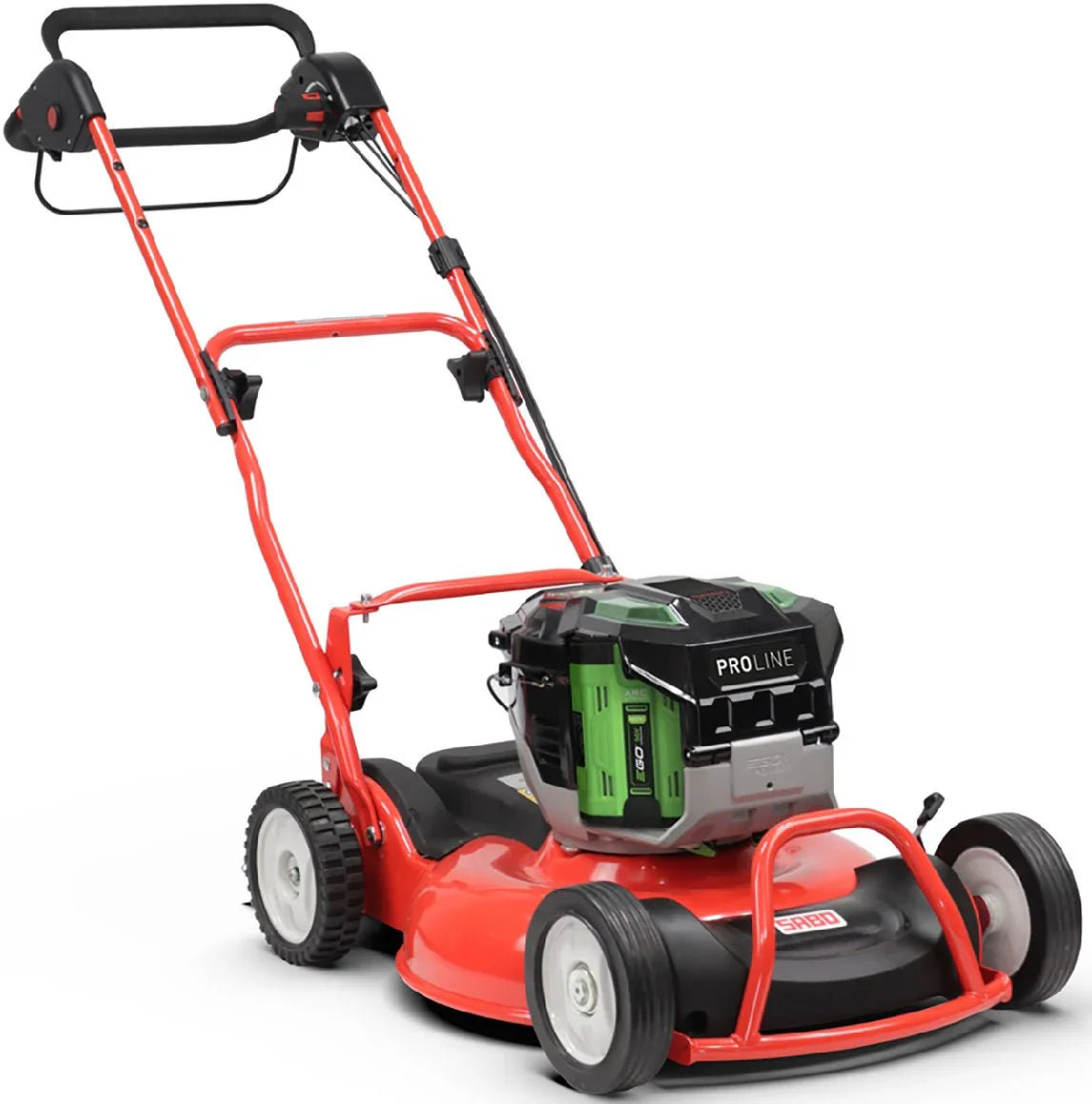 Sabo Akku-Mulchrasenmäher mit Radantrieb 53-PRO E M VARIO ohne Akku und Ladegerät