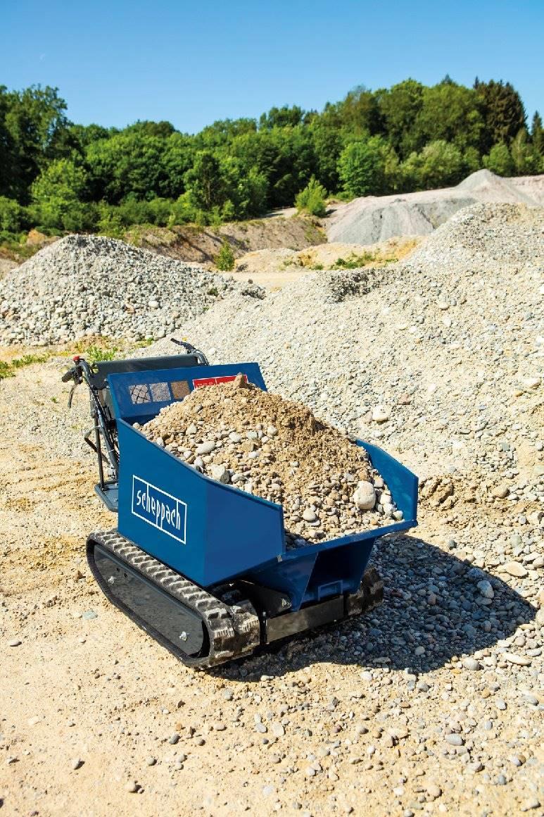 Scheppach Motorisierter Mini Raupendumper DP 5000