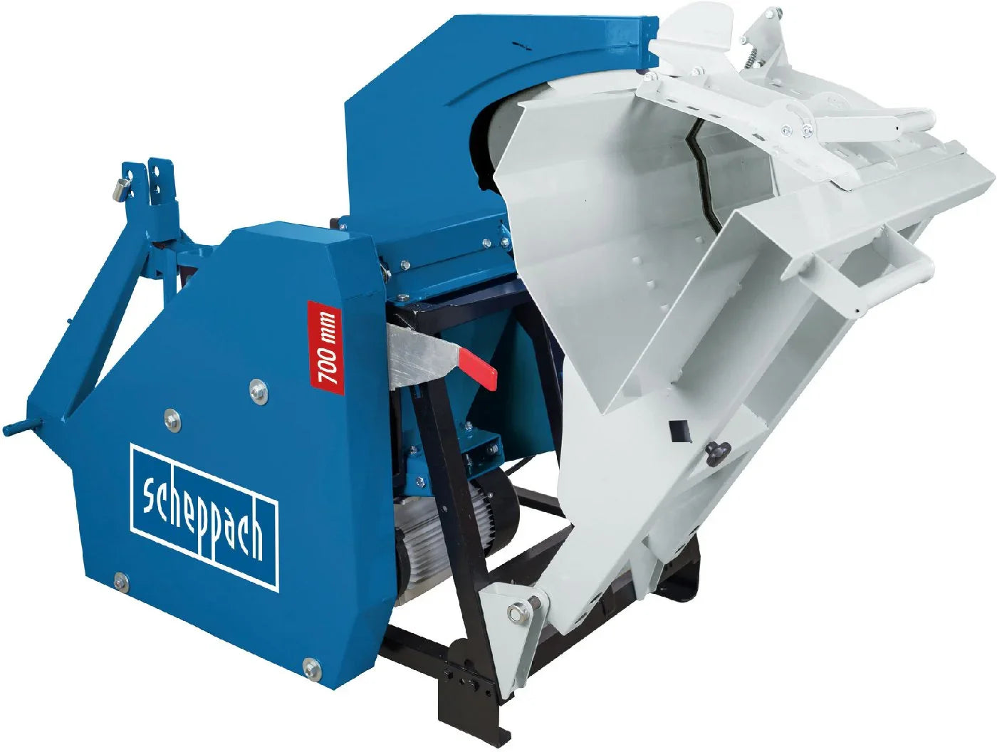 Scheppach Wippkreissäge kw-ze 7.0 mit Zapfwellenantrieb und E-Motor