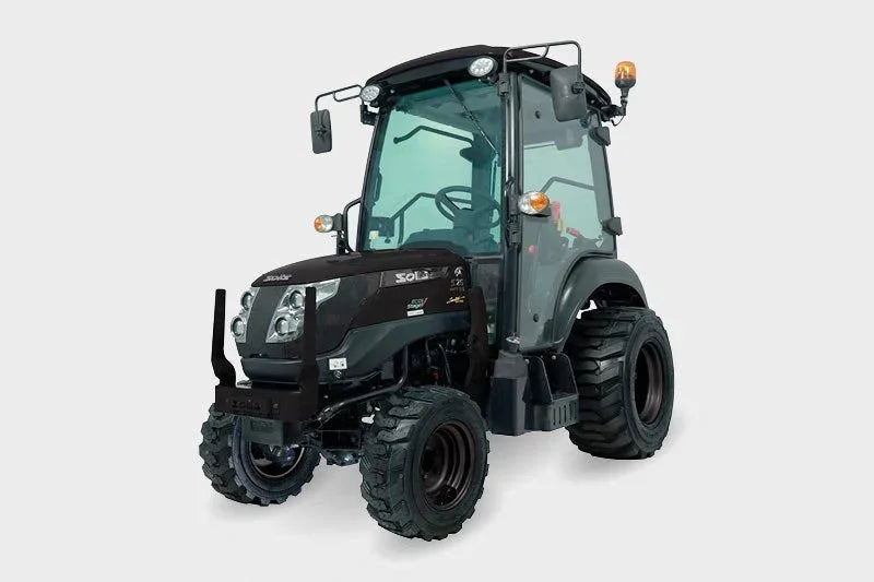 Solis Kompakttraktor 26 9+9 Panther in schwarz mit Kabine Grundmaschine ohne Bereifung