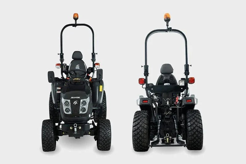 Solis Kompakttraktor 26 HST Panther Sondermodell in Schwarz Grundmaschine ohne Bereifung