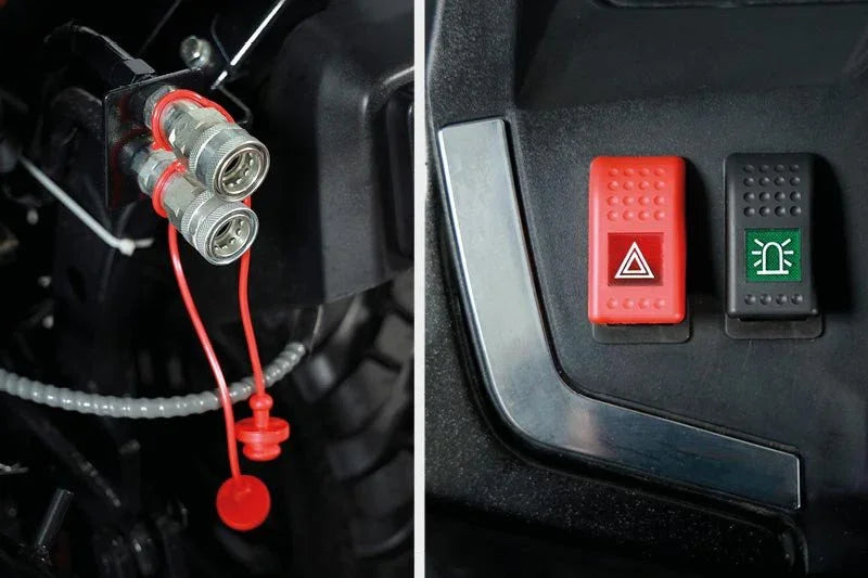 Solis Kompakttraktor 26 HST Panther Sondermodell in Schwarz Grundmaschine ohne Bereifung