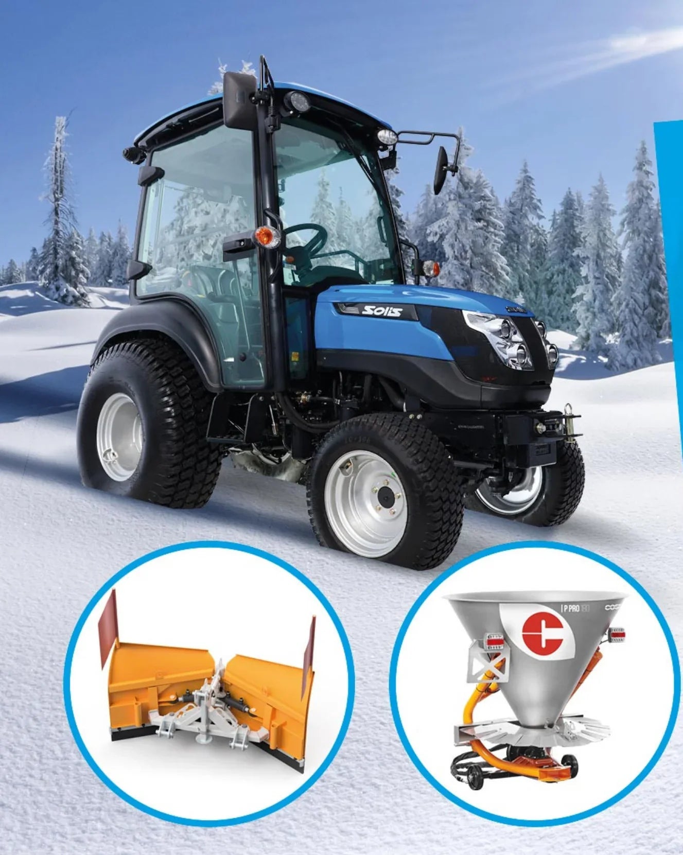 Solis Kompakttraktor 26 HST mit Winterpaket 2