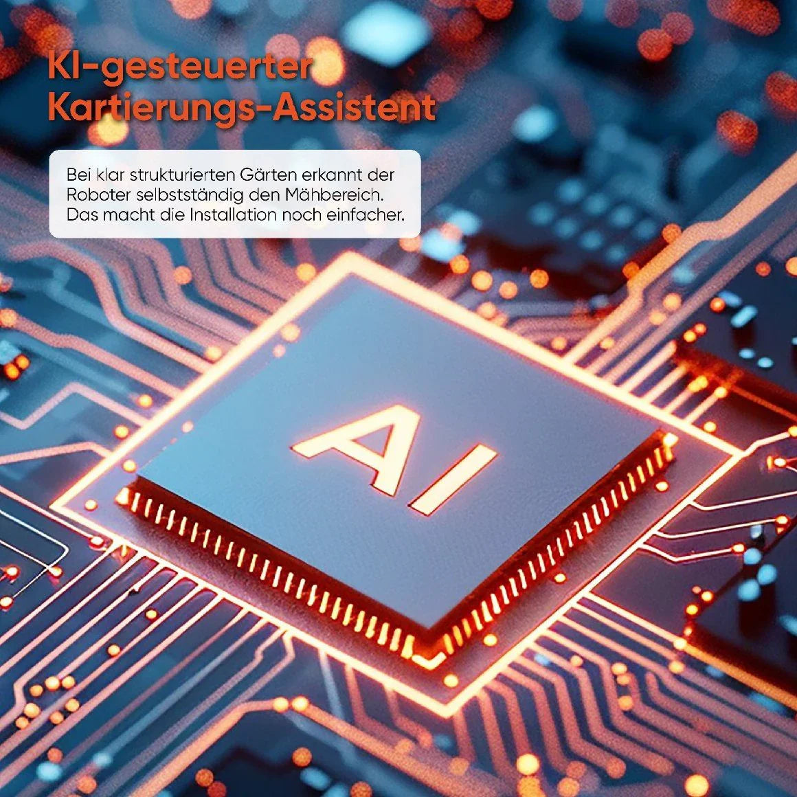 Sunseeker kabelloser Mähroboter Elite X5 - für große Rasenflächen mit Allradantrieb