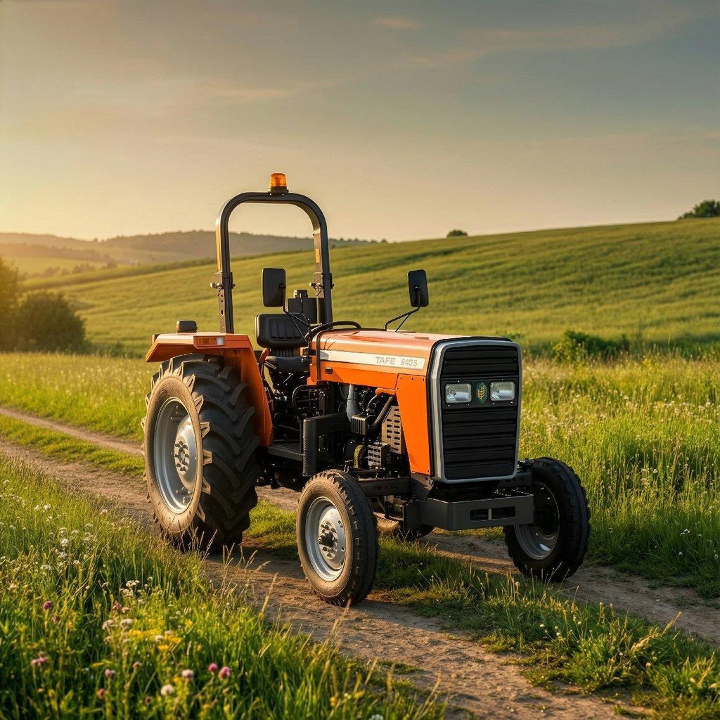 Tafe Classic-Universalschlepper 240S mit AS-Bereifung und Hinterradantrieb